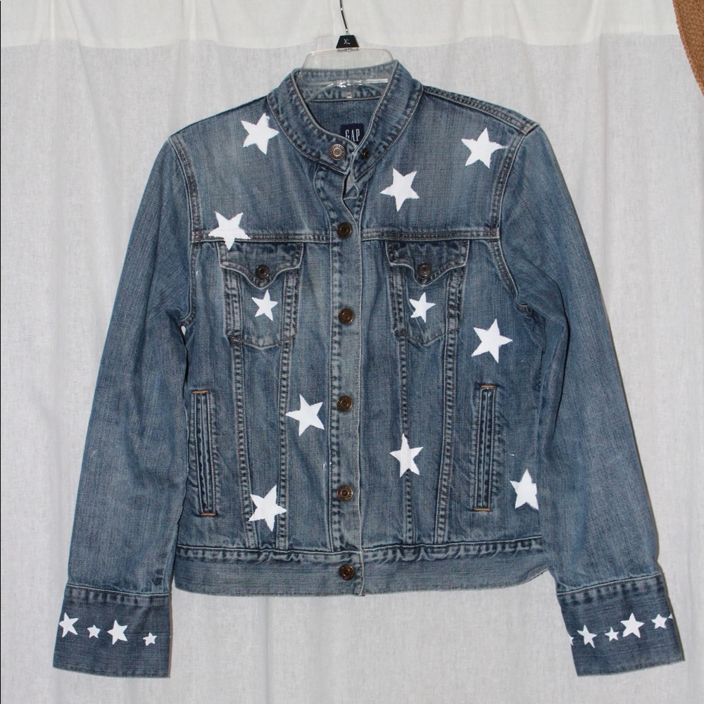 Shining star jean jacket